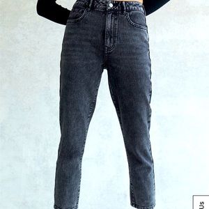 PacSun Black Mom Jeans size 22